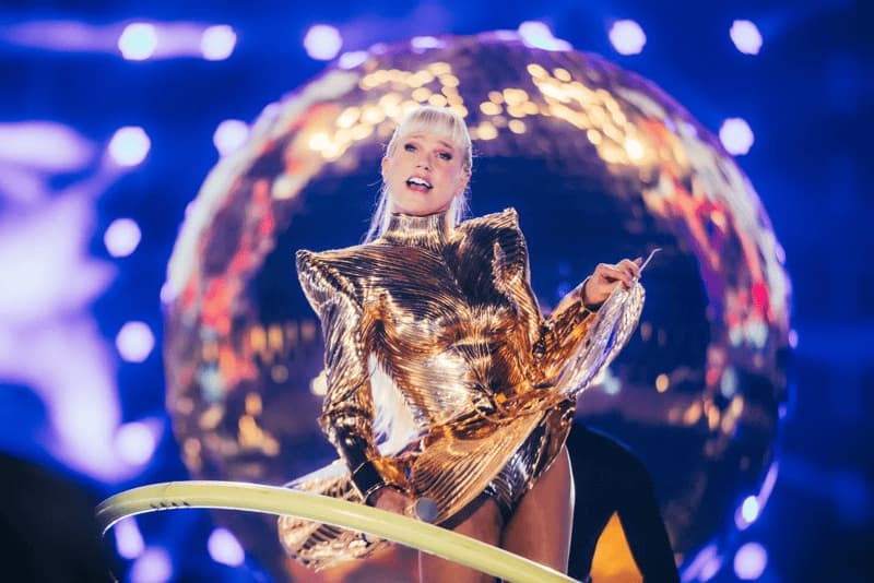 Imagem da cantora Xuxa em SP