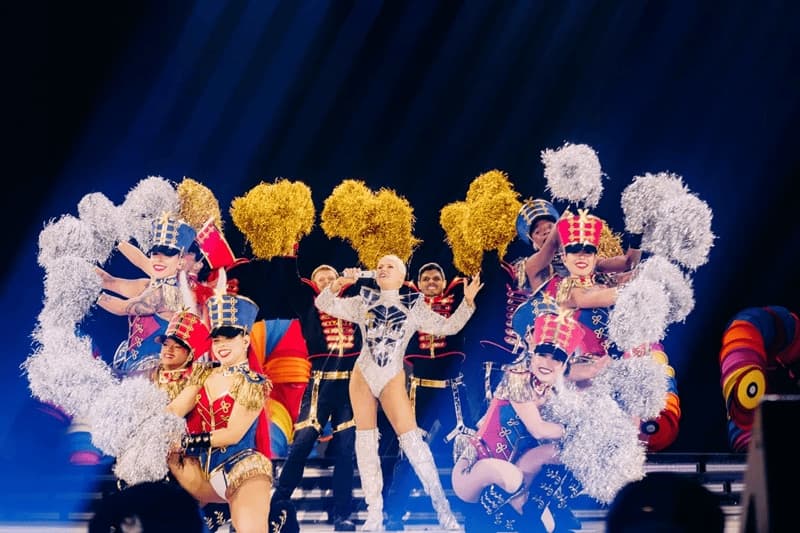 Imagem do show da cantora Xuxa em SP